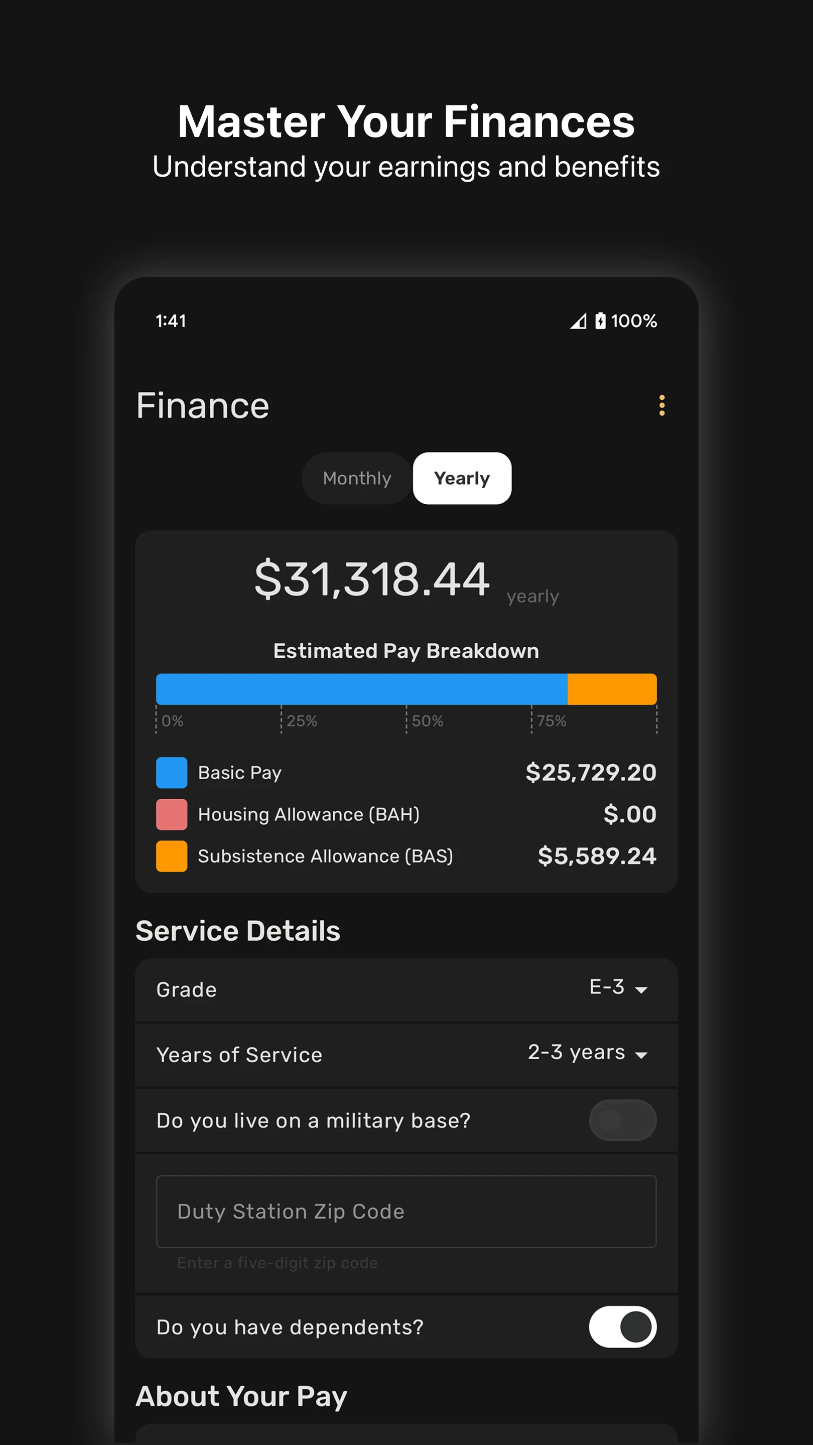 Waypoints - The Military App screenshot
